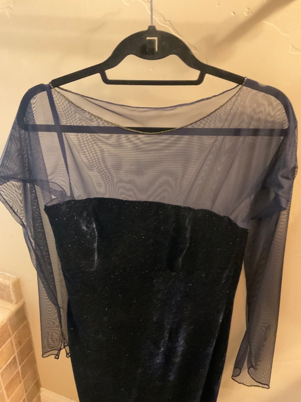 Bob Mackie velvet evening gown - Picture 11 of 13